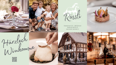 Restaurant Rössli Säriswil ¦ Werkstatt der Sinne AG