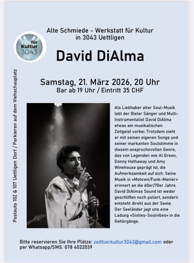 David DiAlma Konzert