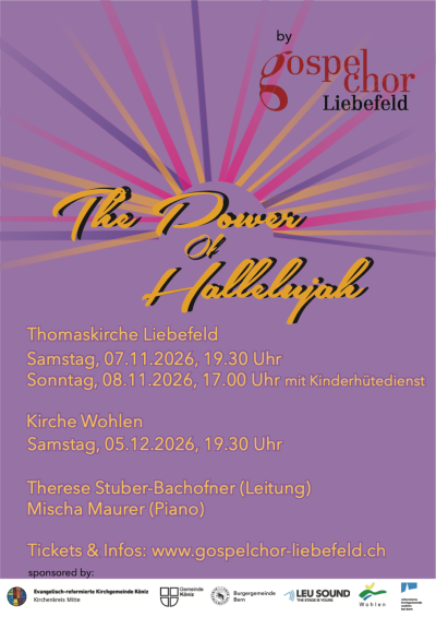 Gospelkonzert - The Power of Hallelujah