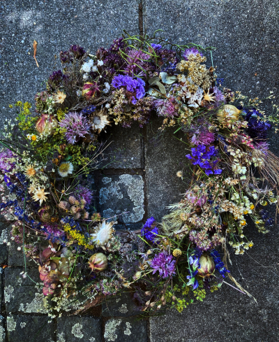 Herbst Naturkranzworkshop