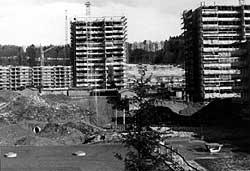 Kappelenring-Siedlung im Bau
